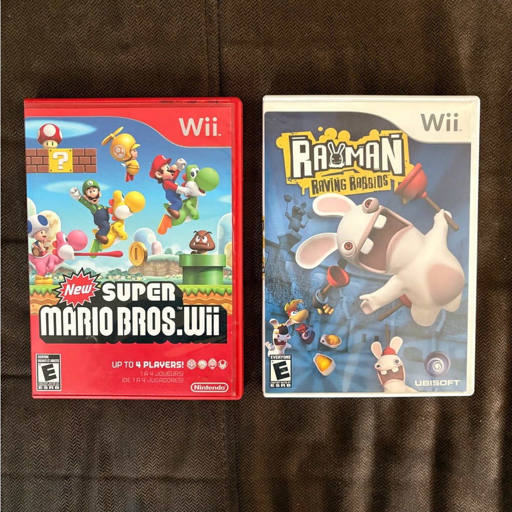 og Wii duo, 2009 SMBW and Rayman Raving Rabbids